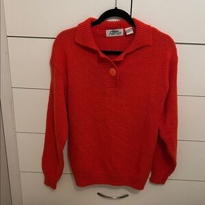 Women's Vintage Red Sweater